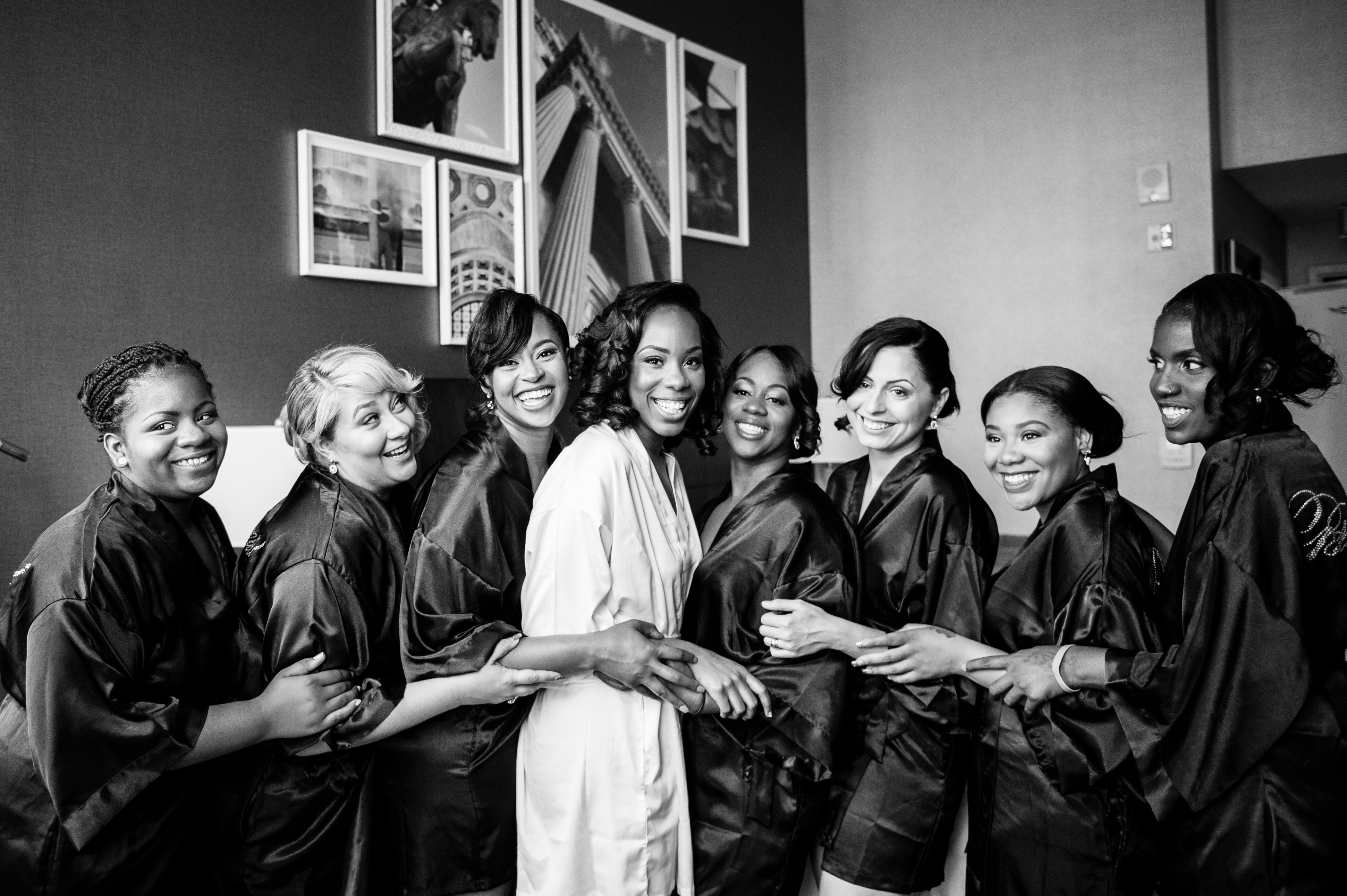 Bridal Bliss: Justin And Stephanie's Richmond Wedding Was Where Vintage Met Glam
